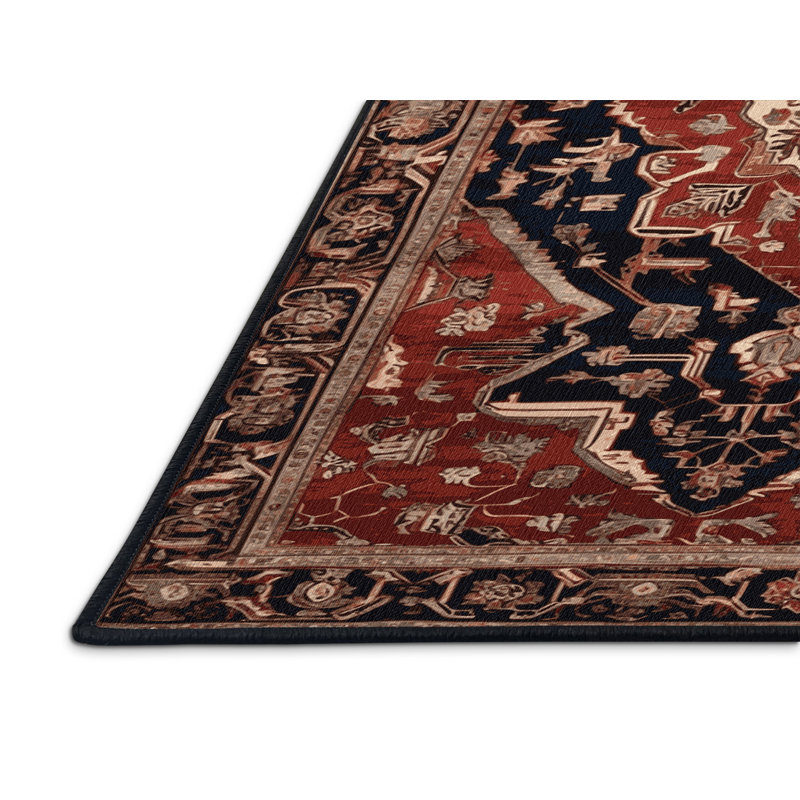 Tapis brun lavable à la machine, Tapis de couloir 2 pi x 4 pi