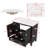 Elegant Bathroom Vanity Set With Vanities  Ceramic Sinks And Partitioned Drawers-156047306-156047305-156047310