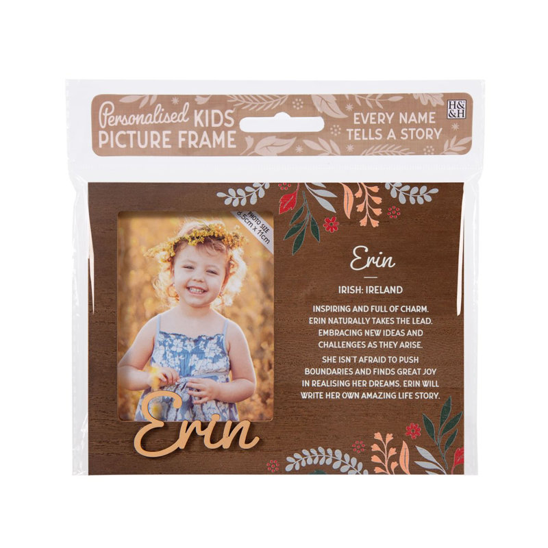 Hazella Tan Solid + Manufactured Wood Picture Frame