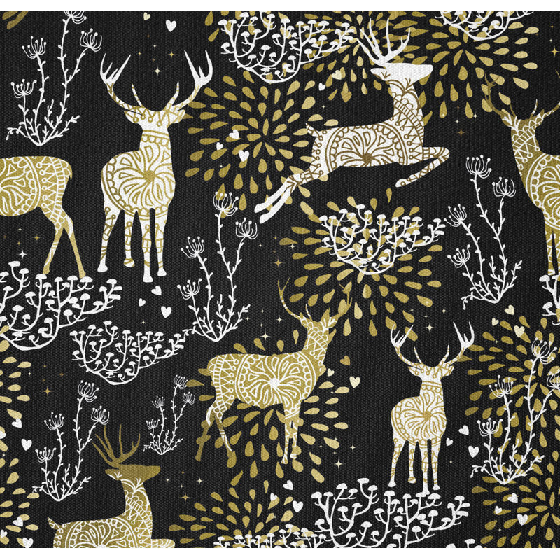 Ayva Nature Woodland and Deer Multi-Purpose Fabric