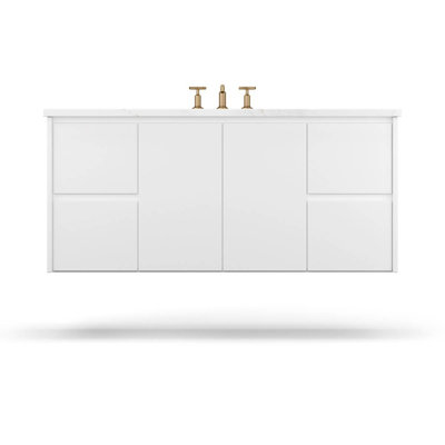 Gilded Single Extra Wide Bath Floating Vanity