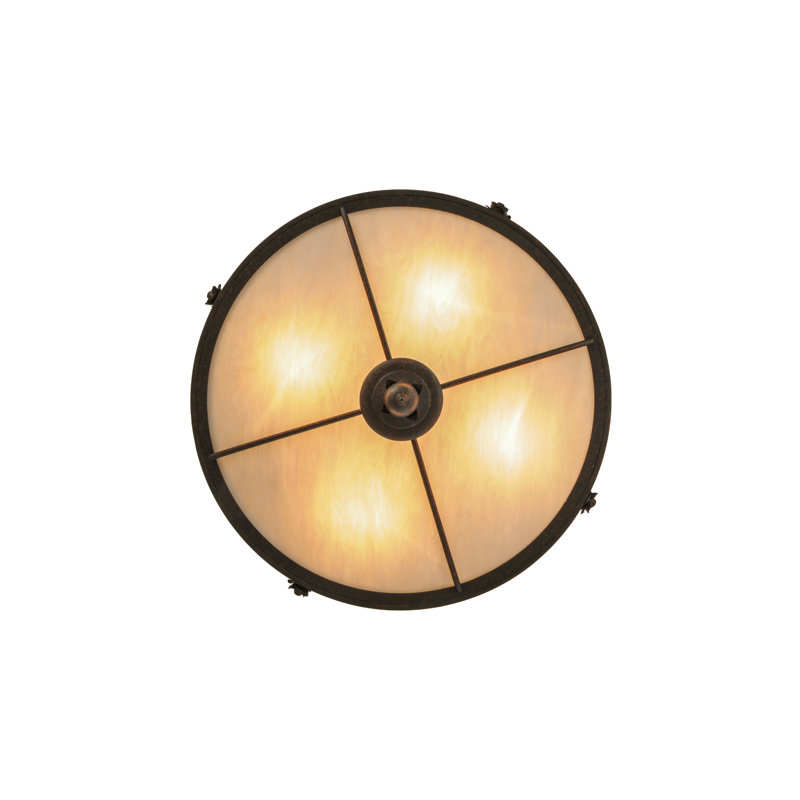 4 - Light Semi Flush Mount