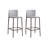 Modern And Simple Plastic One-Piece Moulded Backrest Bar Stools-114309380