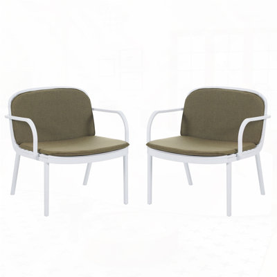 Fauteuil club d'extérieur en PP