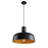 1-Light E26 60W Metal Vintage Farmhouse Black Pendant Lights Fixture
