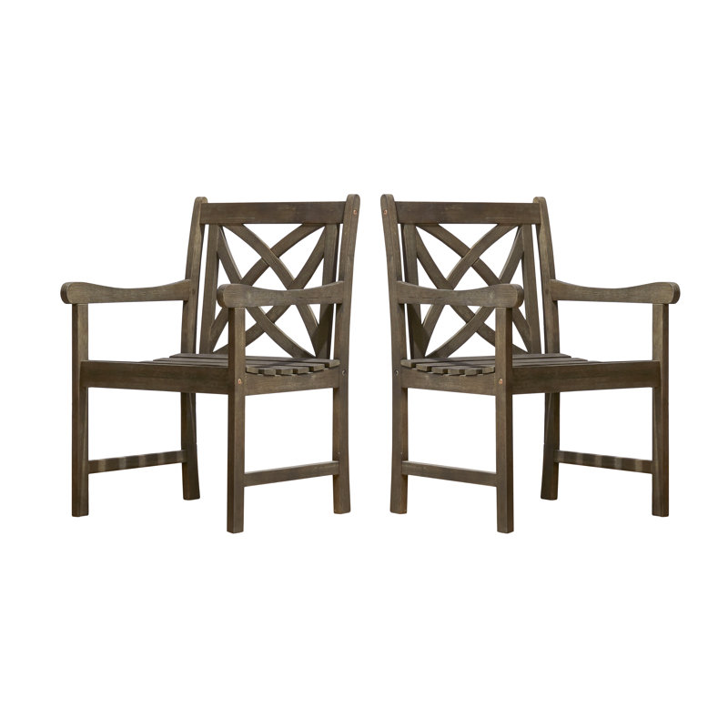Fauteuil de patio en acacia Geraldton