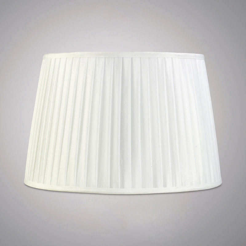 40 cm Polyester Empire Lamp Shade, White