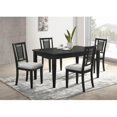 Makenna Rectangular 59'' L x 36'' W Dining Set -  Red Barrel StudioÂ®, BB214F41AF1543E0A0783A6F8F002123