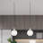 Averly 1 - Light Brushed Nickel Pendant