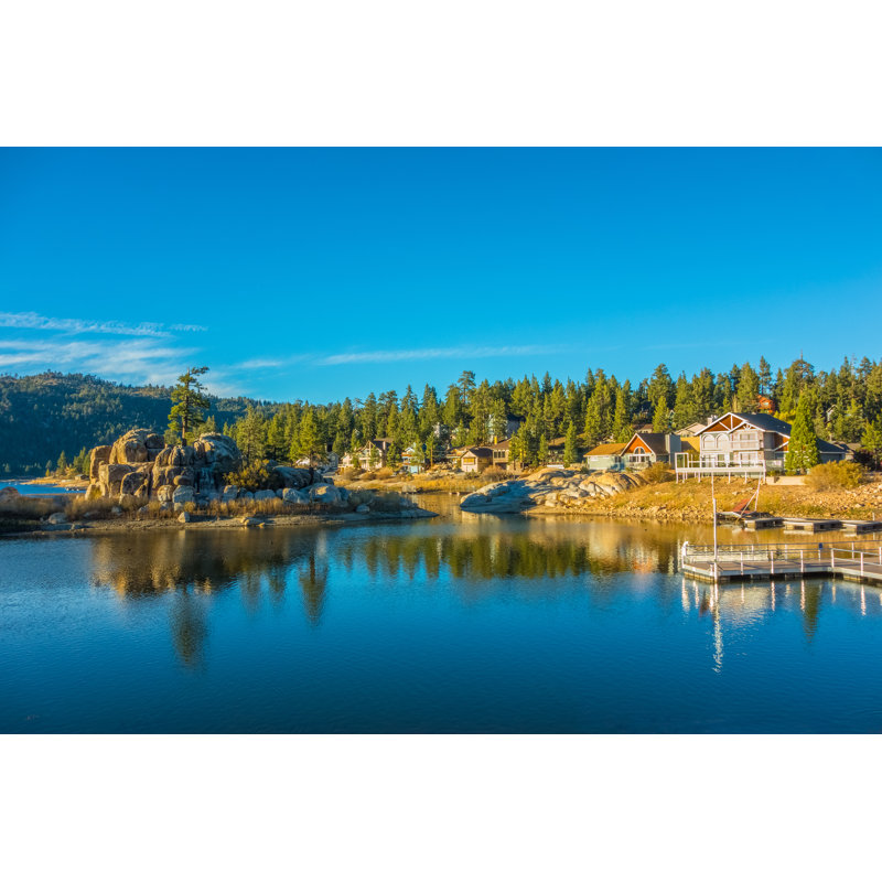 Big Bear Lake by Ron And Patty Thomas - Wrapped Canvas Print, 30cm H x 46cm W x 3.8cm D