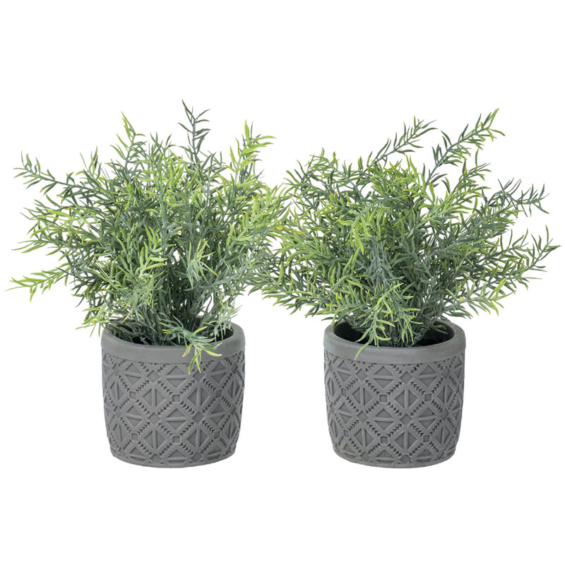 2 - Piece Artificial Plant Set