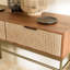 Aletza 110cm Solid Wood Console Table