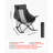 Padded Folding Rocker Chair Camping Chair