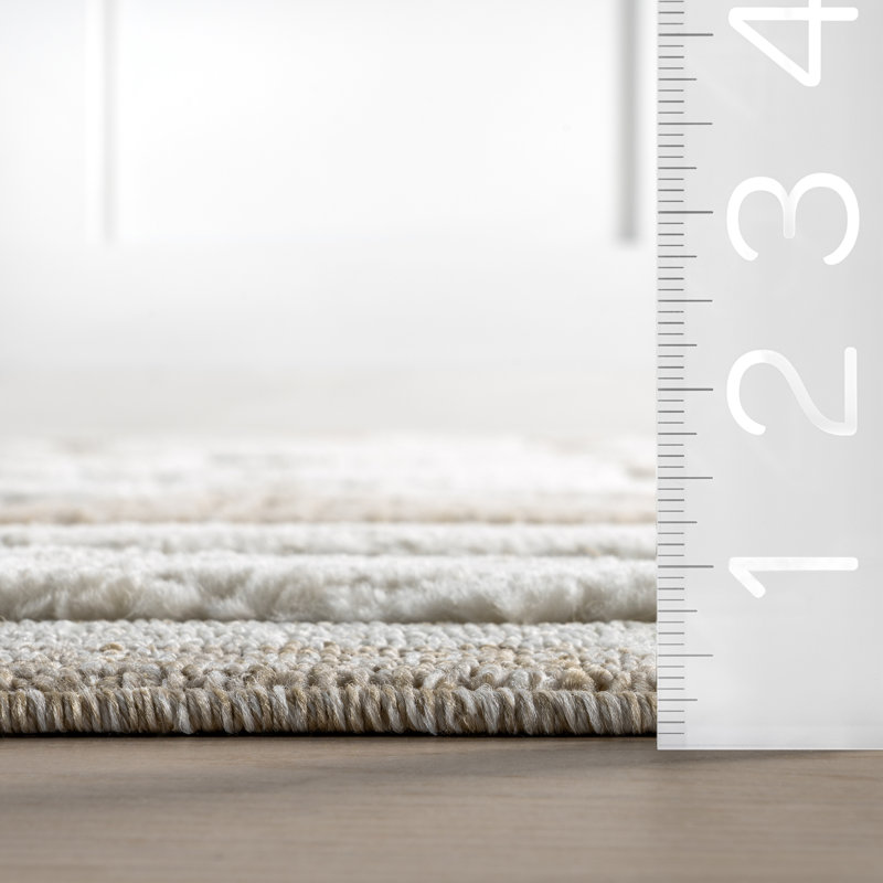 Eden Southwestern Tasseled Area Rug, Rectangle 5'3" x 9'