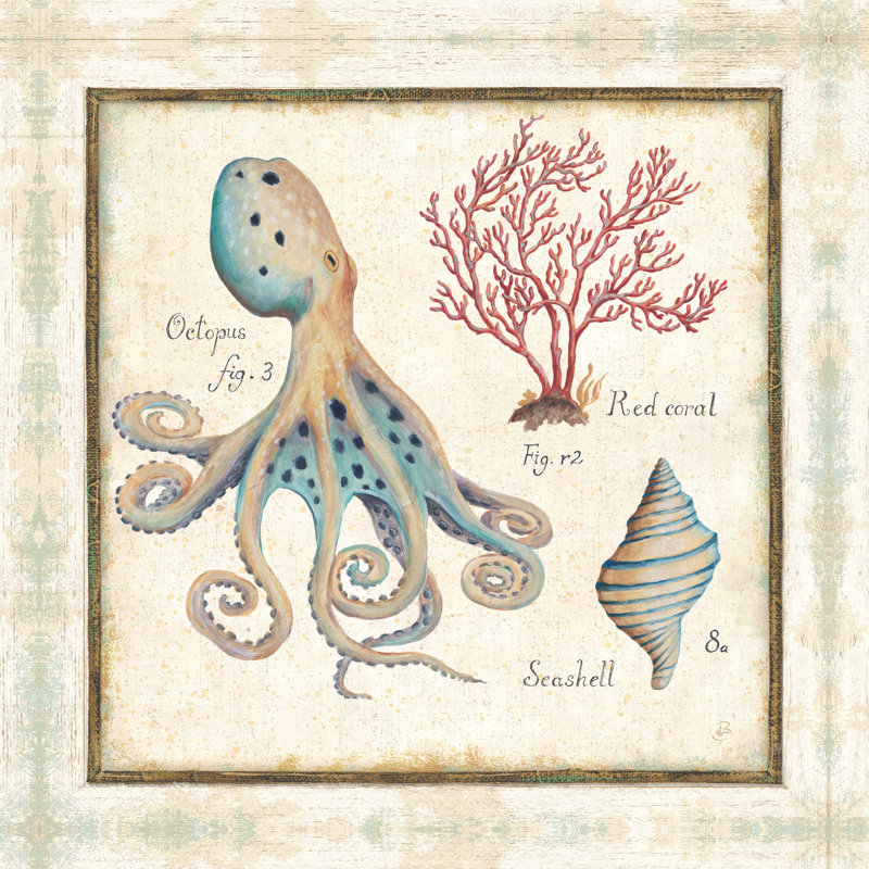 «Oceanographie I» par Daphne Brissonnet, impression sur toile tendue, H 36 po x l 36 po