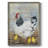 Farmhouse Chicken Framed Print - Solid Wood