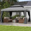 32.5 Ft. W x 24.5 Ft. D  Aluminium Soft-Top Gazebo
