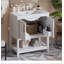 Meuble-lavabo de salle de bain avec lavabo en céramique et rangement polyvalent-1756228144
