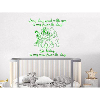 Décalcomanie murale winnie classic the pooh