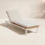 Perch Outdoor Teak Chaise Lounge-48482370-96832064