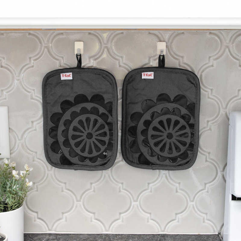 T-fal Medallion Potholder, Charcoal