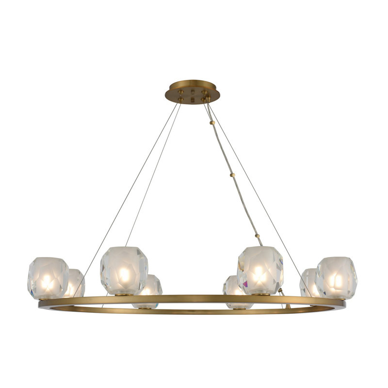 Luminaire suspendu en laiton Stella 8 LT Stella Kalco