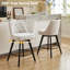 Swivel Counter Stool with Metal Frame