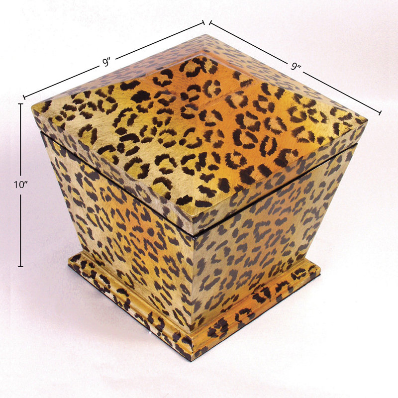 Currysheskin Cheetah Pattern Box