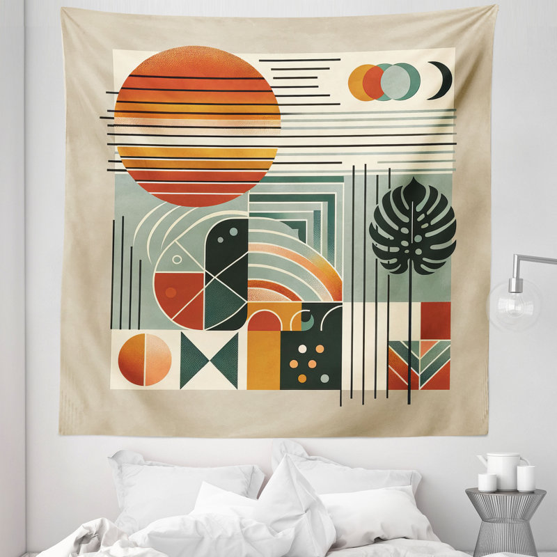 Tapisserie en microfibre, H 88 po x l 88 po
