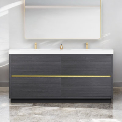 Beira 71" Double Bathroom Vanity