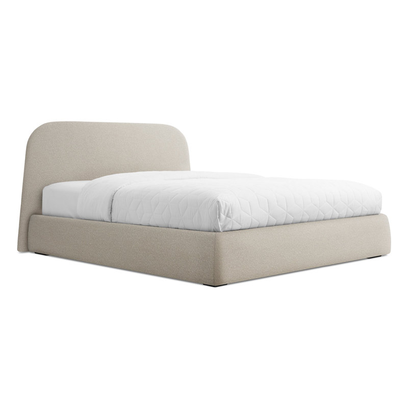 Grand lit de rangement avec couvercle - sable Kelso, Sable Kelso, Grand lit