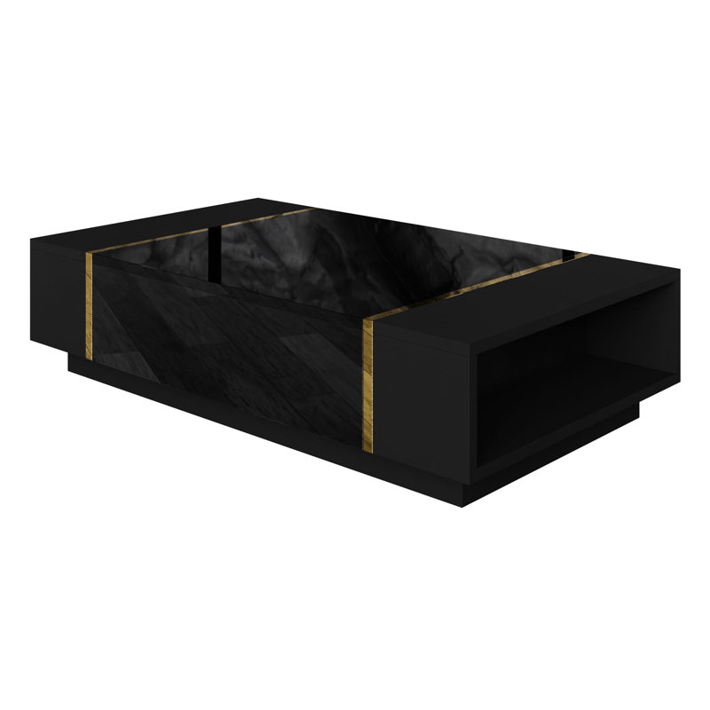 Academy coffee table, Black