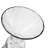 D7x27.5" Fundora Handmade Glass Table Vase