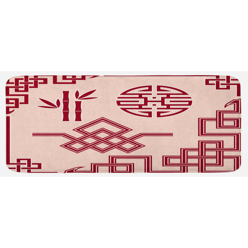 Tapis de cuisine asiatique