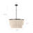 24" 6-Light Dimmable Drum Chandelier-1406308351-1406308346