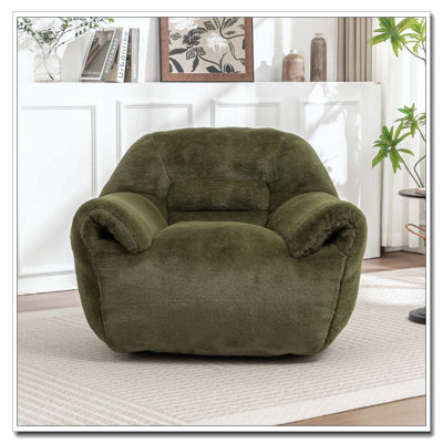 Faux Fur Bean Bag Chair