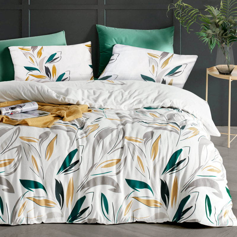 Cotton Duvet Cover Set with Pillow Shams