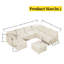 Canapé-lit modulaire 8 pièces avec rangement Mirod-842717895