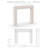 Modern Bolection Cast Stone Fireplace Surround-104882643-104882647