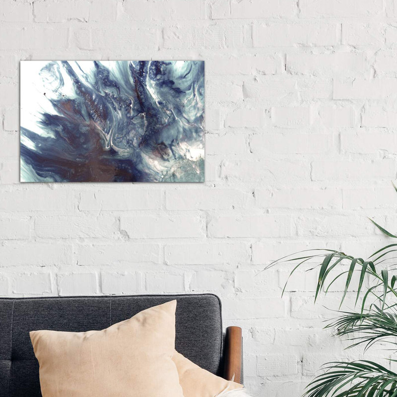 Dreaming Bronte Grey Boho by Antuanelle - Print on Canvas, 20.32 cm H x 30.48 cm W, Wrapped Canvas