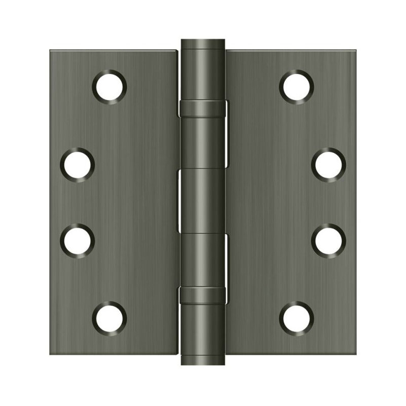Steel Surface Mount Hinge, Antique Nickel