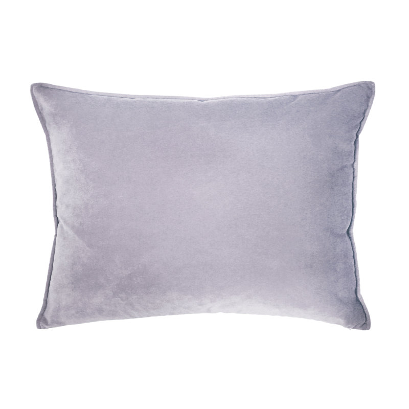 Franklin Washable Velvet Square Pillow Cover & Insert , Crocus, 16"H x 30"W