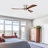 52" Ceiling Fan With Lights Remote Control