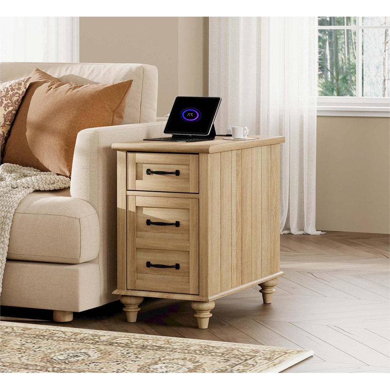 Bonapfel 3 - Drawer End Table, 1