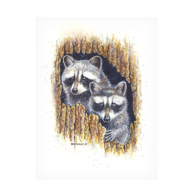 «Dave Bartholet Banditos», art sur toile, H 14 po x l 19 po