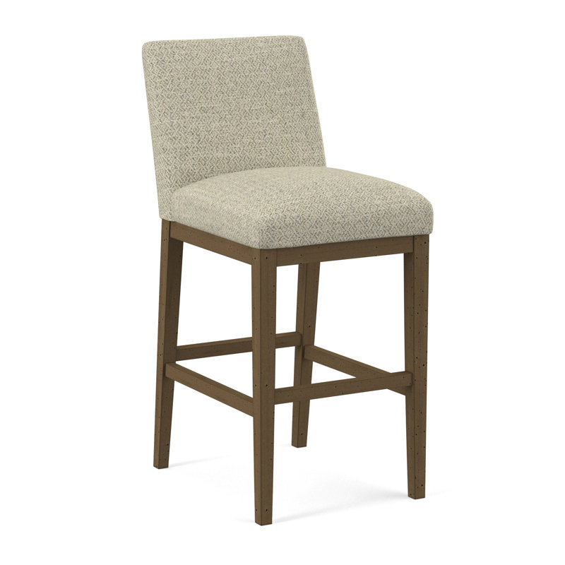 Upholstered Stool, 61687-88, Espresso