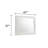 Modern Style Mirror In White
