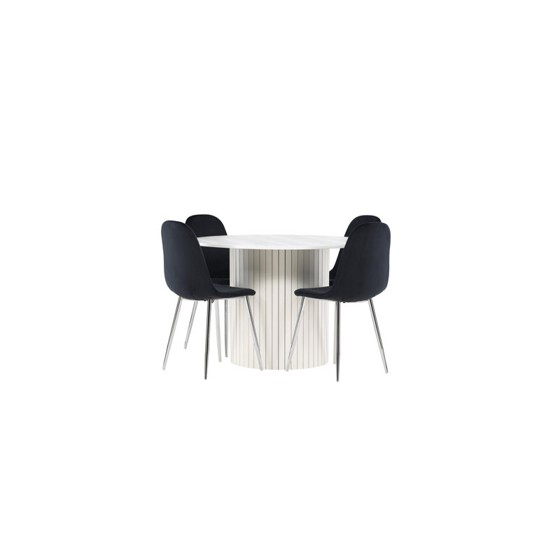 Darlo 4 - Person Dining Set