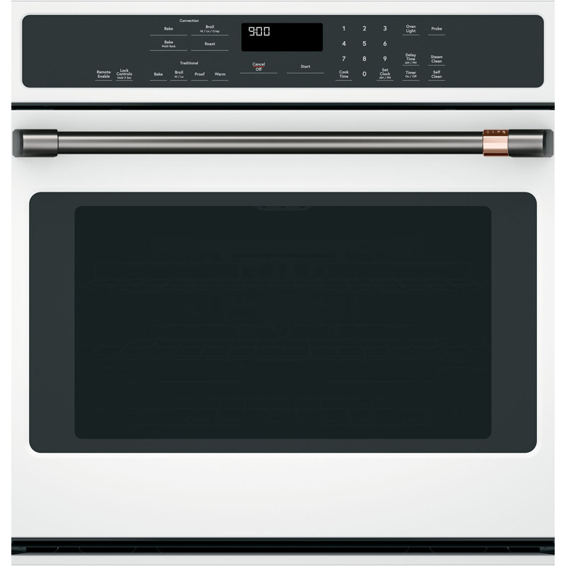 Wall Oven Bar Pull, Brushed Black