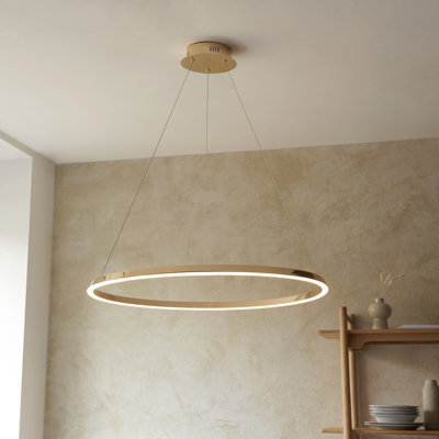  1 - Light Gold LED Pendant